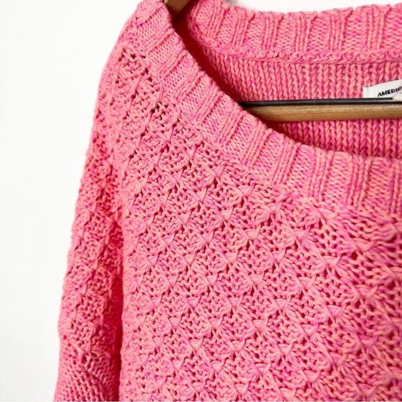 American Eagle Outfitters Pink‎ Knit Sweater XS - Picture 5 of 7